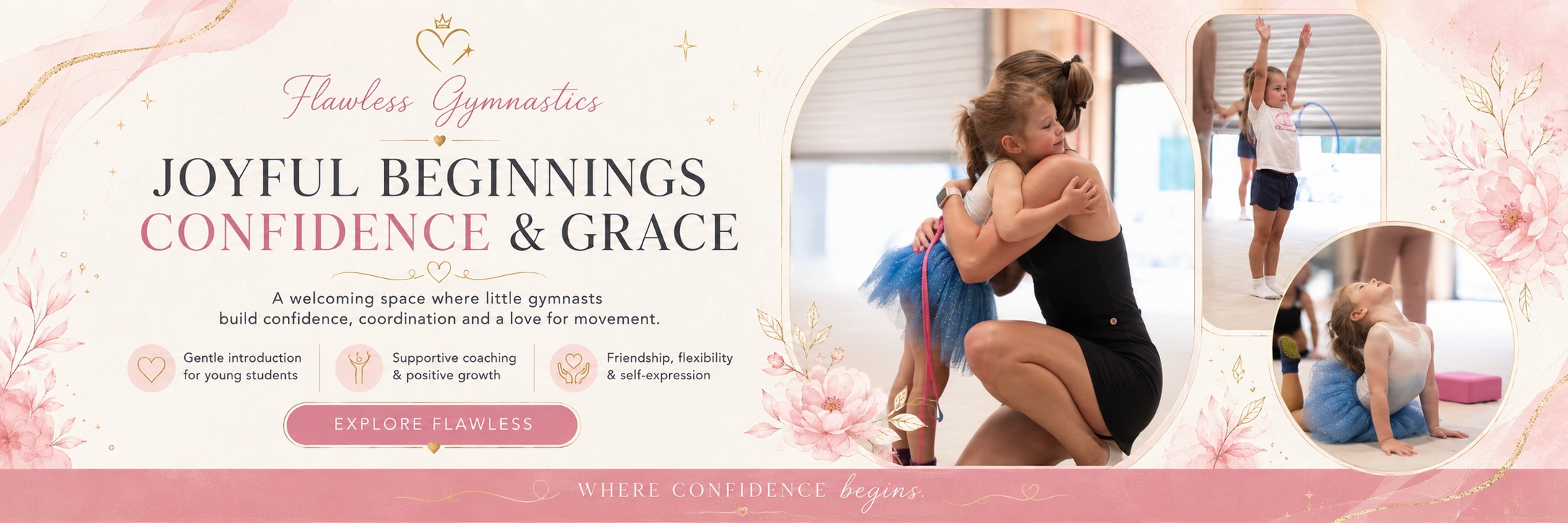 Flawless Gymnastics — Joyful beginnings, confidence and grace